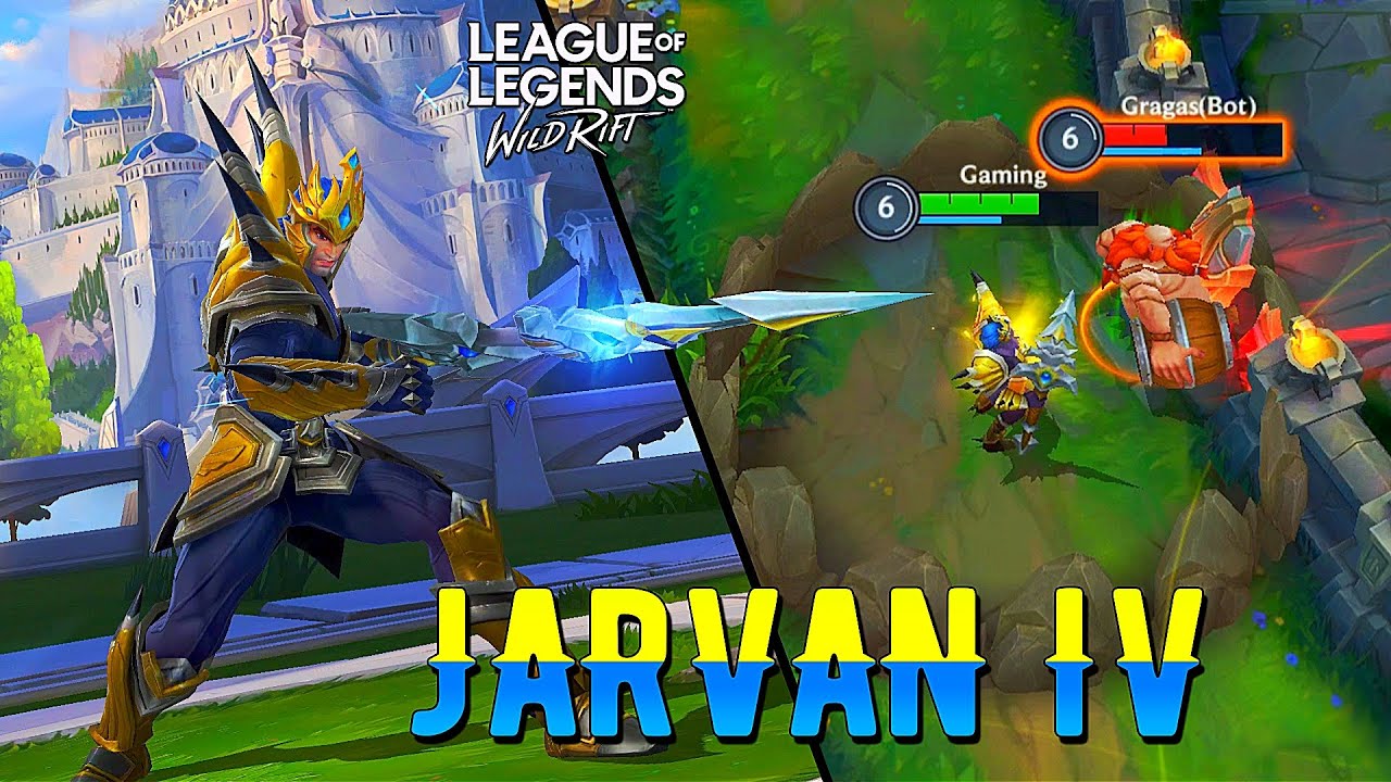LOL Mobile JARVAN IV returns to the era of crit and armor penetration