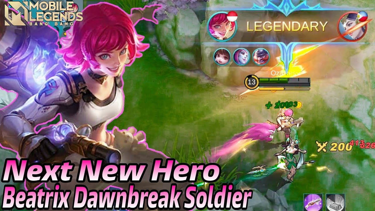 Next New Hero Beatrix Gameplay - Mobile Legends Bang Bang