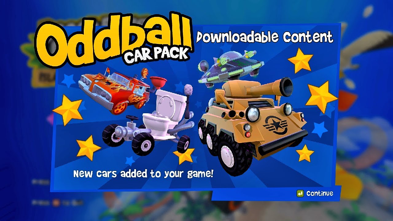 Welcome To New Cars package | Oddball Car Pack | Beach Buggy Racing 2 Island Adventure