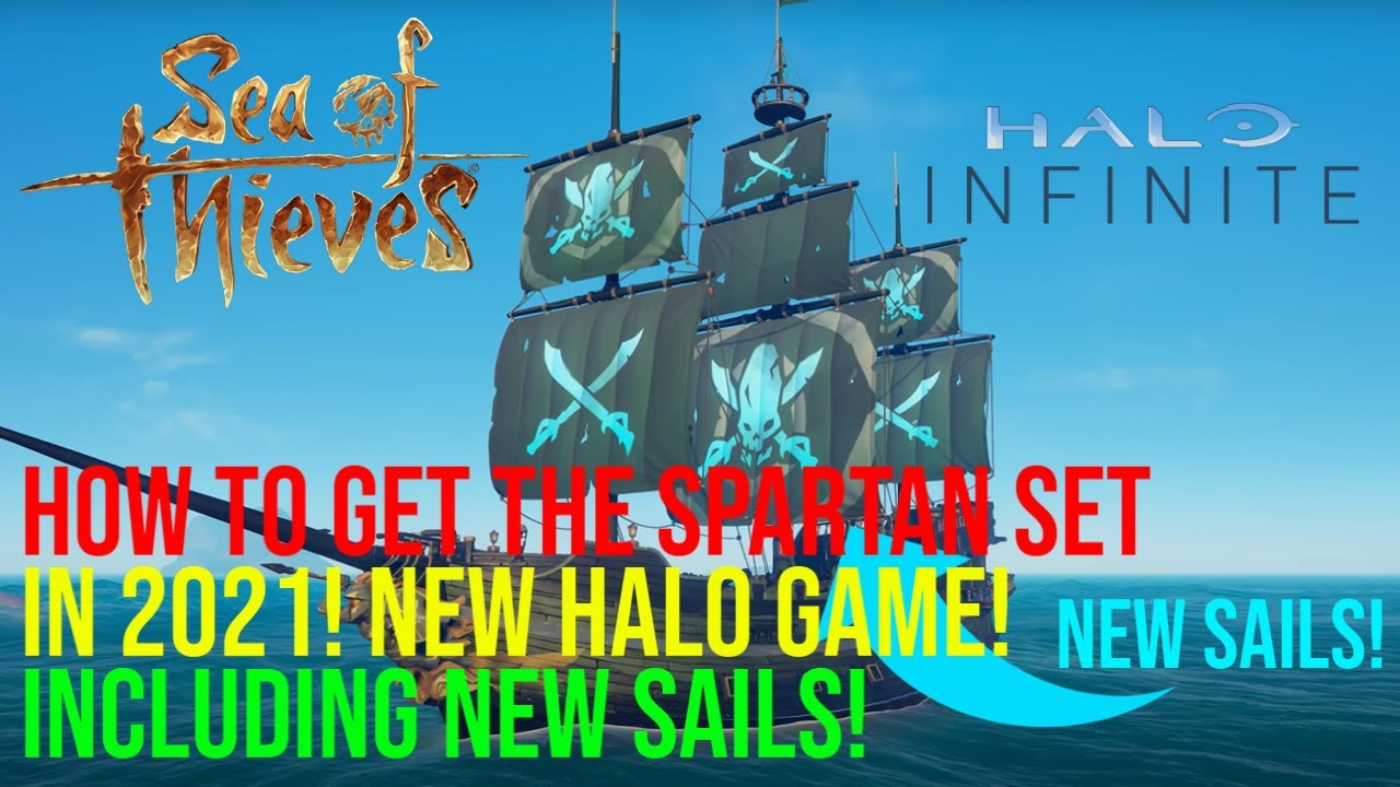 How To Get The Spartan Ship Set In 2021! | Sea Of Thieves Halo Based Set