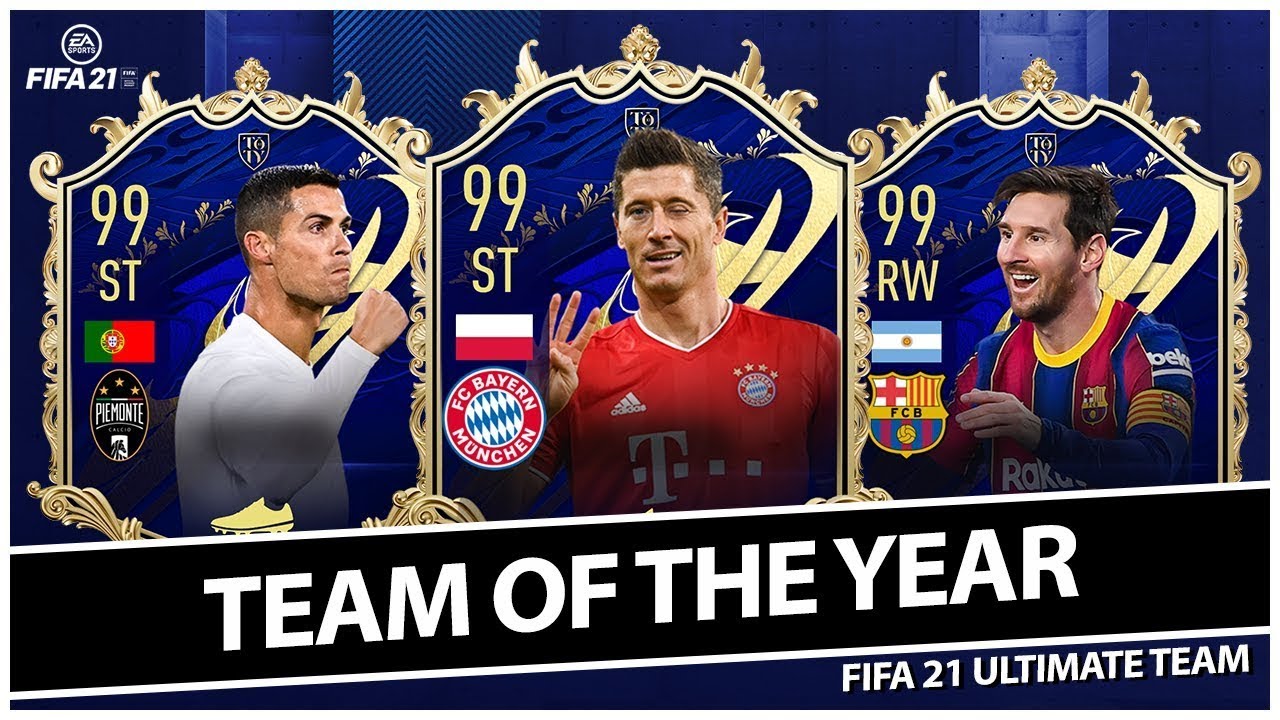 FIFA 21’s Team of the Year. FIFA 21 TOTY results reveal surprise Messi exclusion.
