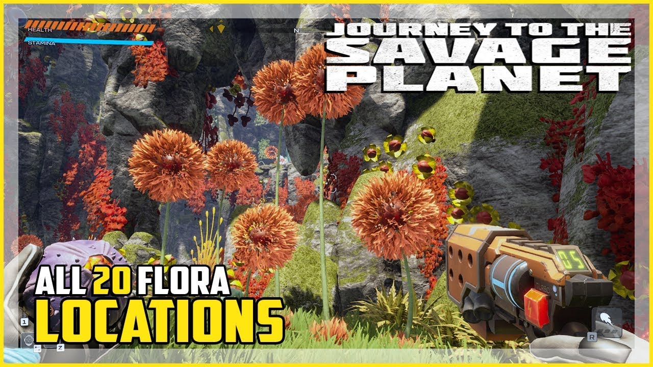 All Flora Locations Journey to the Savage Planet Hot Garbage DLC