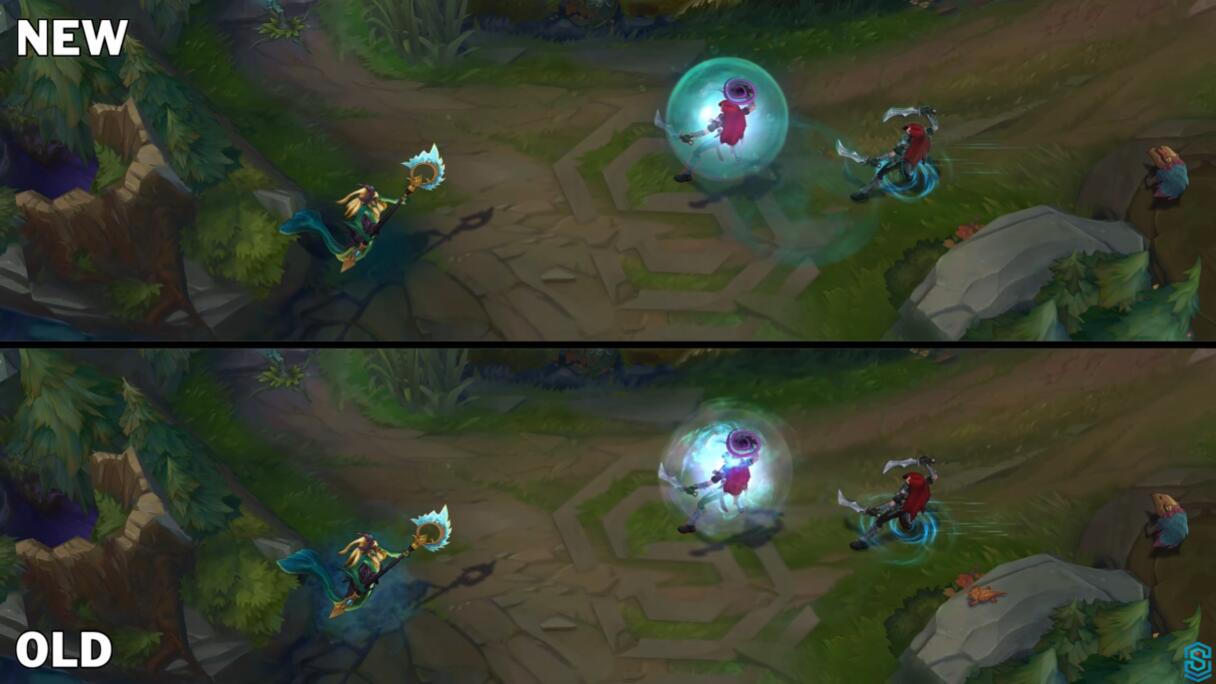 LOL A visual rework of Nami’s skills will come in the next patch