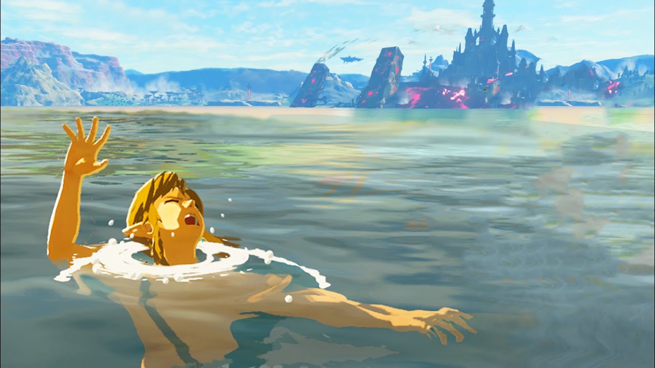 Breath of the Wild but the entire world is underwater