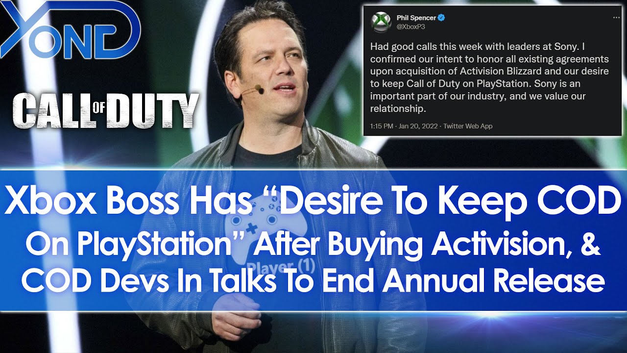Microsoft buys Activision: Call of Duty should stay on PlayStation – Xbox