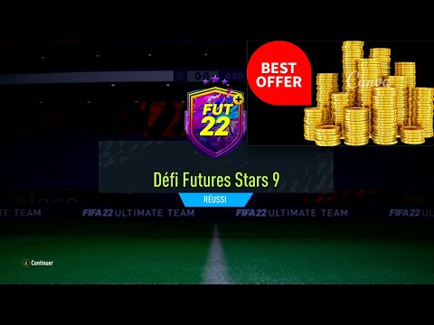FIFA 22 - SOLUTION SBC FUTURE STARS CHALLENGE 9 EASY FAST AND CHEAP + REWARDS