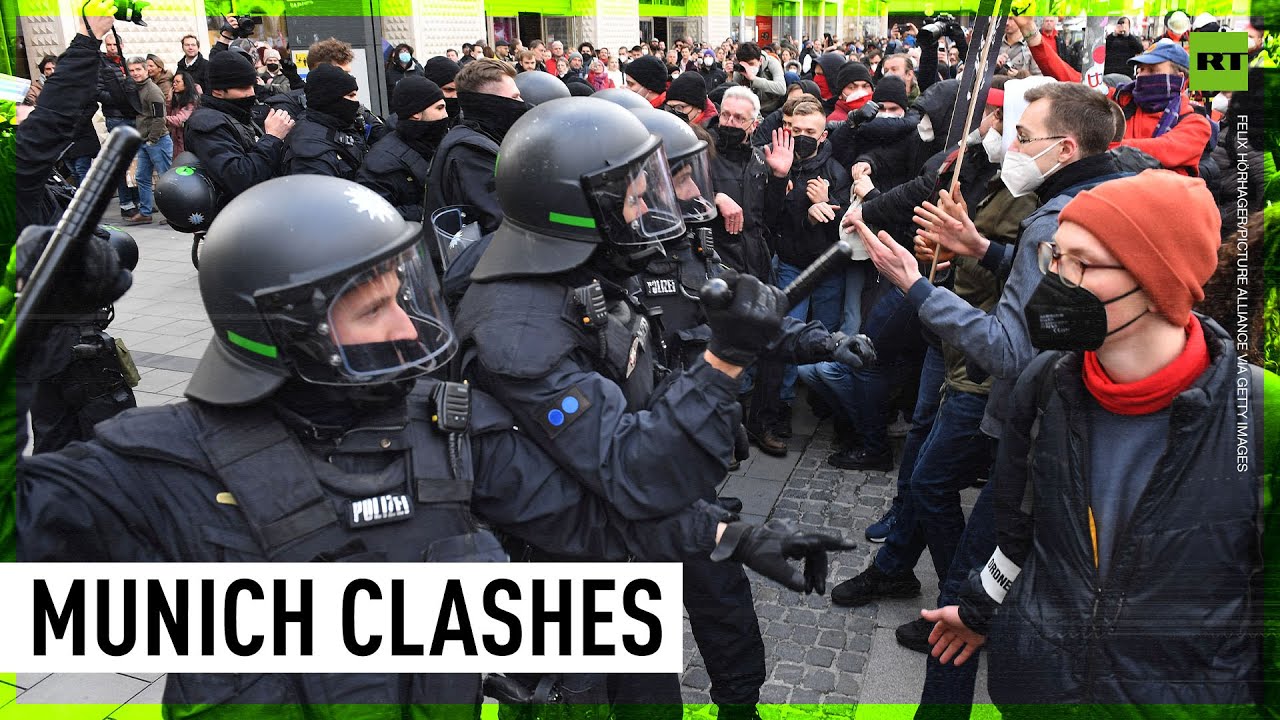 Protesters Clash with Munich Police at Massive Demo Against MSC