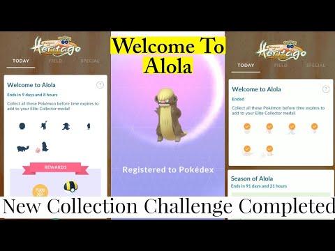 Pokemon Go: How to get all the Pokemon of the collection challenge Welcome to Alala