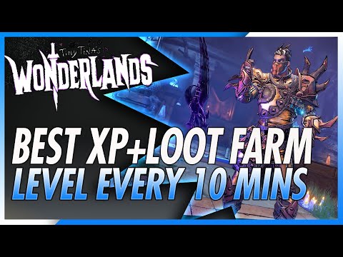Best XP Leveling & Loot Farm Guide! FAST Levels & Tons of Legendaries! | Tiny Tina's Wonderlands