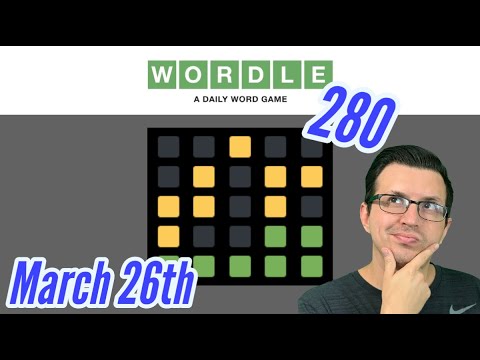 Wordle 280 for March 26th - What is Today's Wordle? 03/26/2022