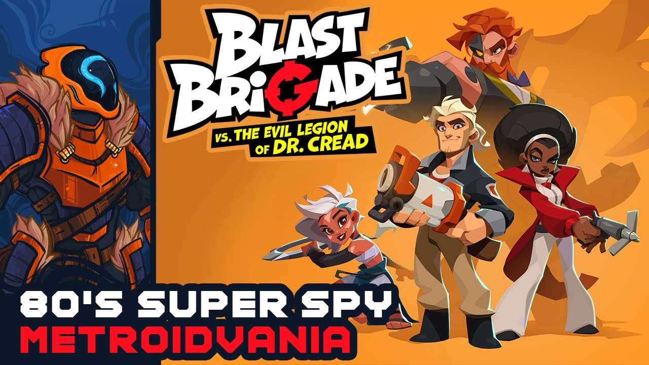 Blast Brigade - Stylish Super Spy Metroidvania