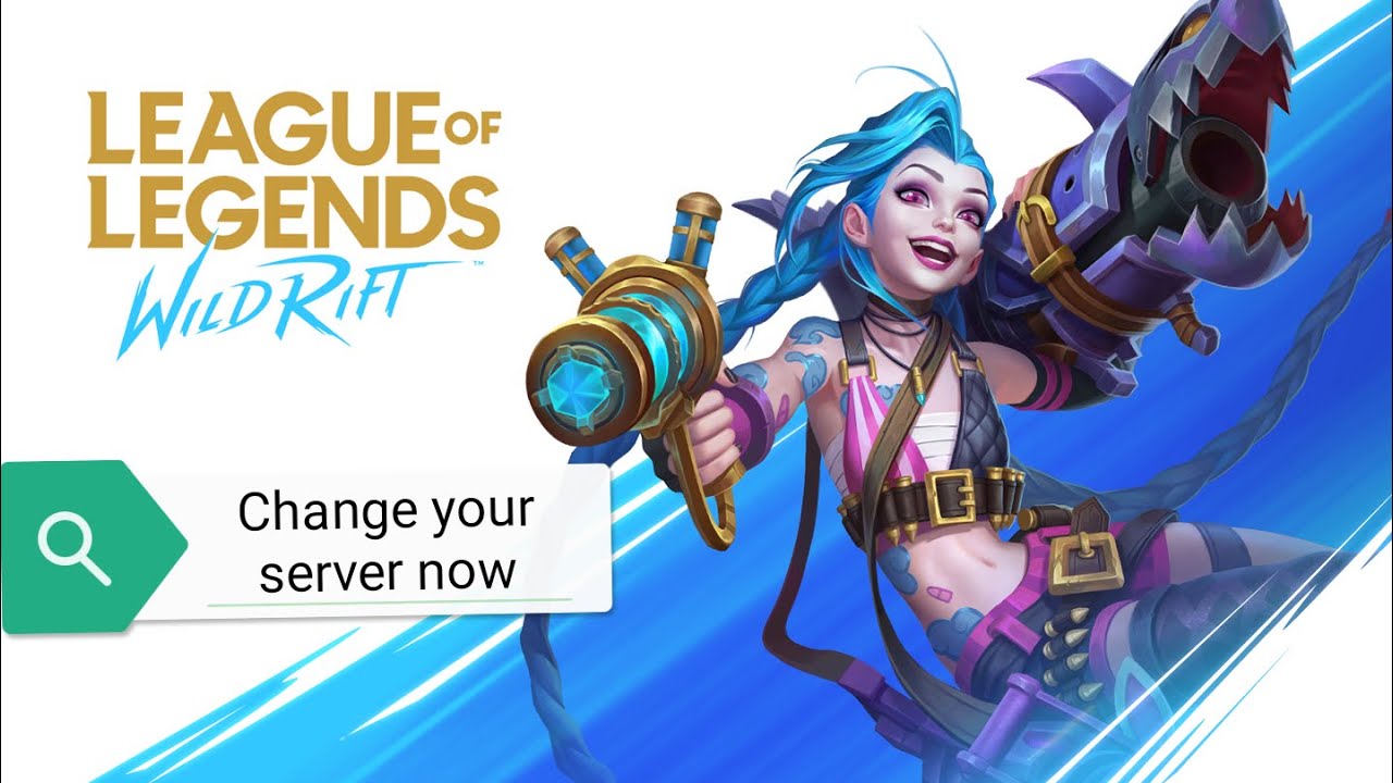 League of legends wild rift how to change server