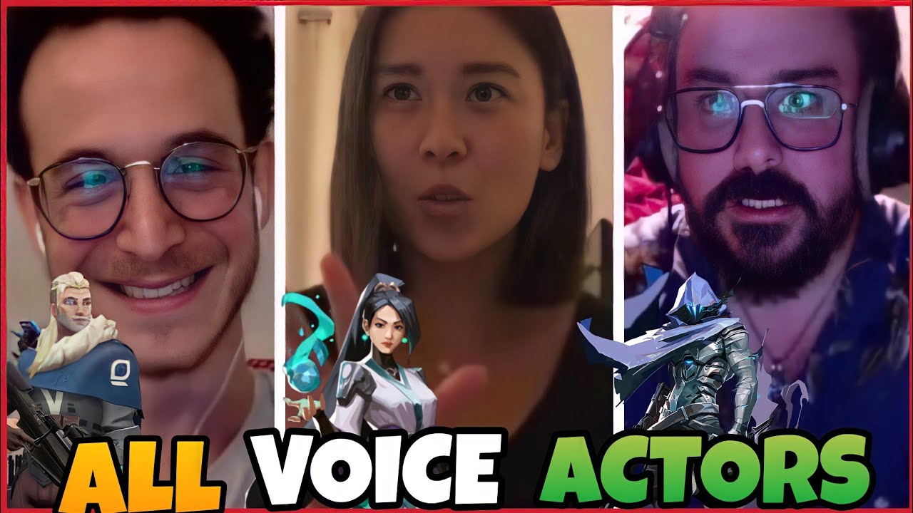 All actors to voice agents in Valorant